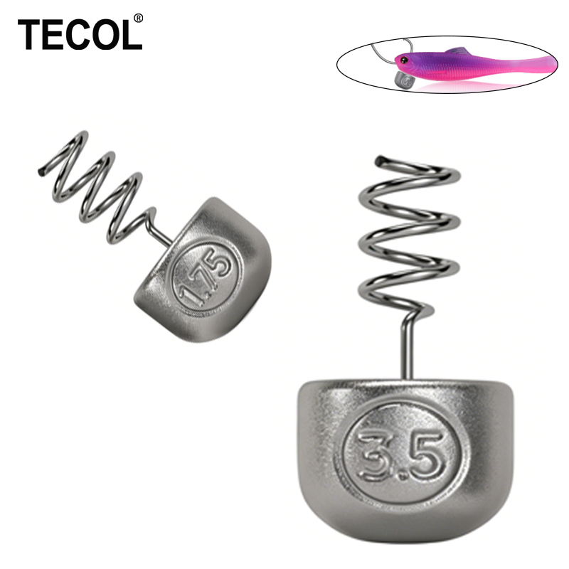 Fishing Equipment And Accessories - TECOL 1G 1.75G 2.7G 3.5G Spiral