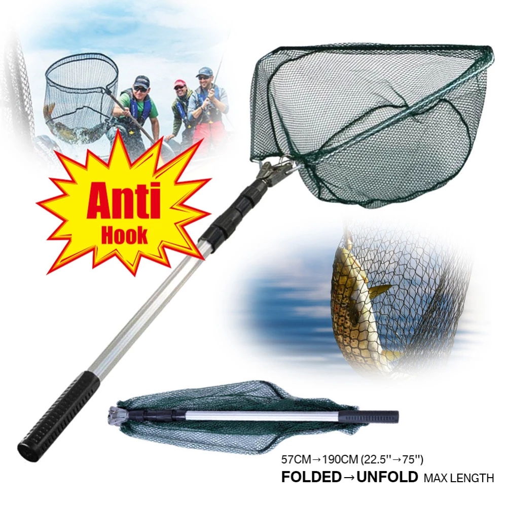 Landing Net Telescopic - 190cm 92cm 55cm Telescopic Landing Net