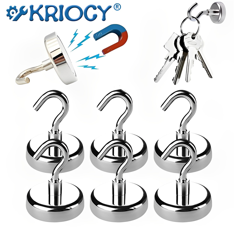 Fishing Equipment And Accessories - Strong Powerful Round Neodymium Magnet Hook