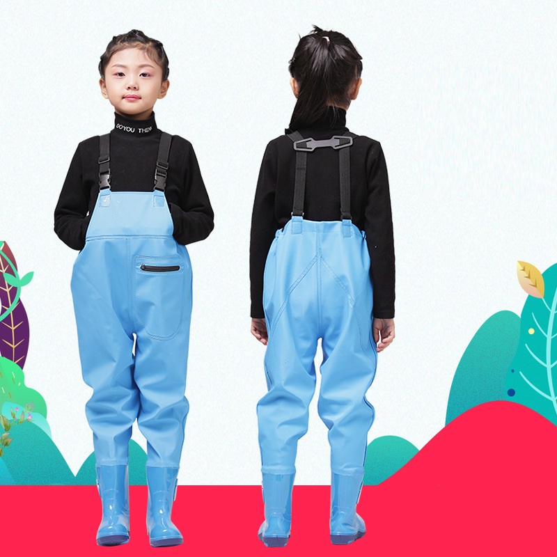 Fishing Equipment Kids - Fishing Chest Waders with Boots for