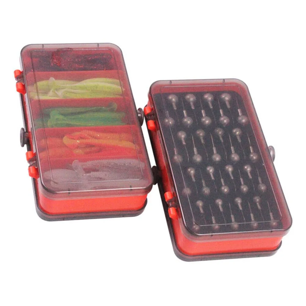 Jig Head Lure - Portable Double Sided Split Bait Box