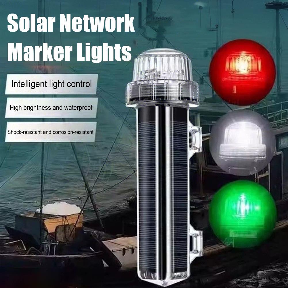 Fishing Equipment Stores - Solar Ocean Signal Light Navigation Signal