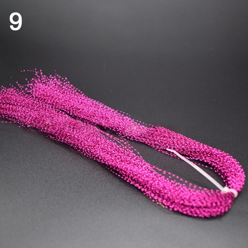 Jig Head Lure - New Flash Fly Tying Materials Fishing
