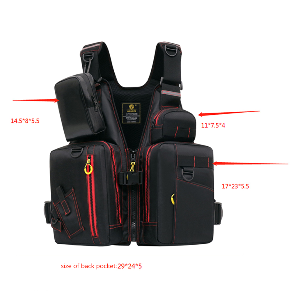 Multi-Functional Life Jacket V - Fishing Vest Jacket 评论和价格