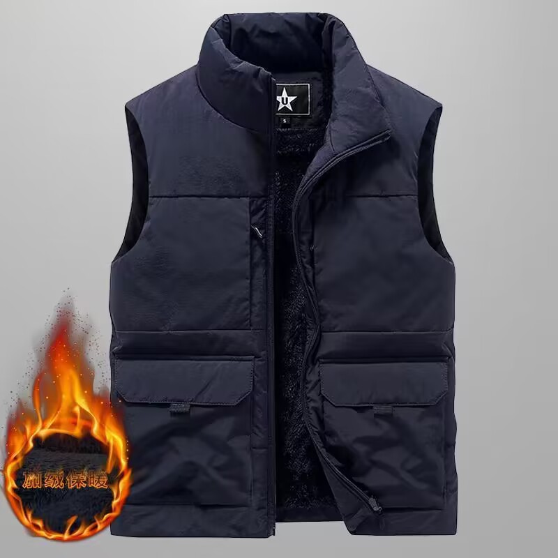 Winter Men's Cargo Hunting Ves - Fishing Vest Jacket 评论和价格