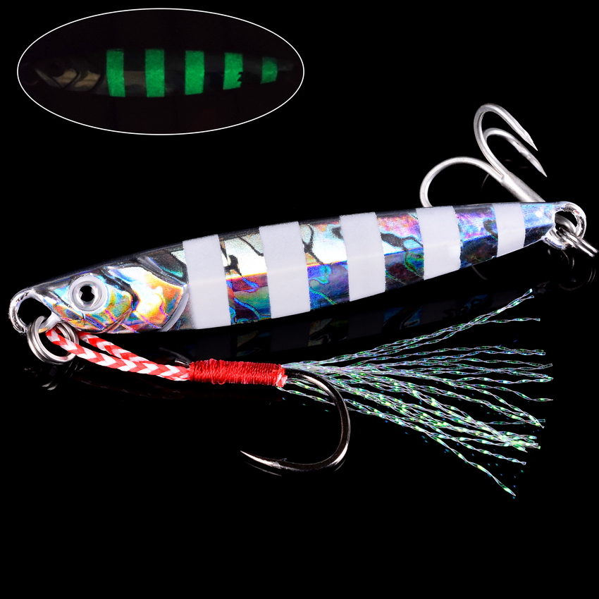 10pcs Metal Jig 7g 10g 14g 17g - Jig Head Lure 评论和价格