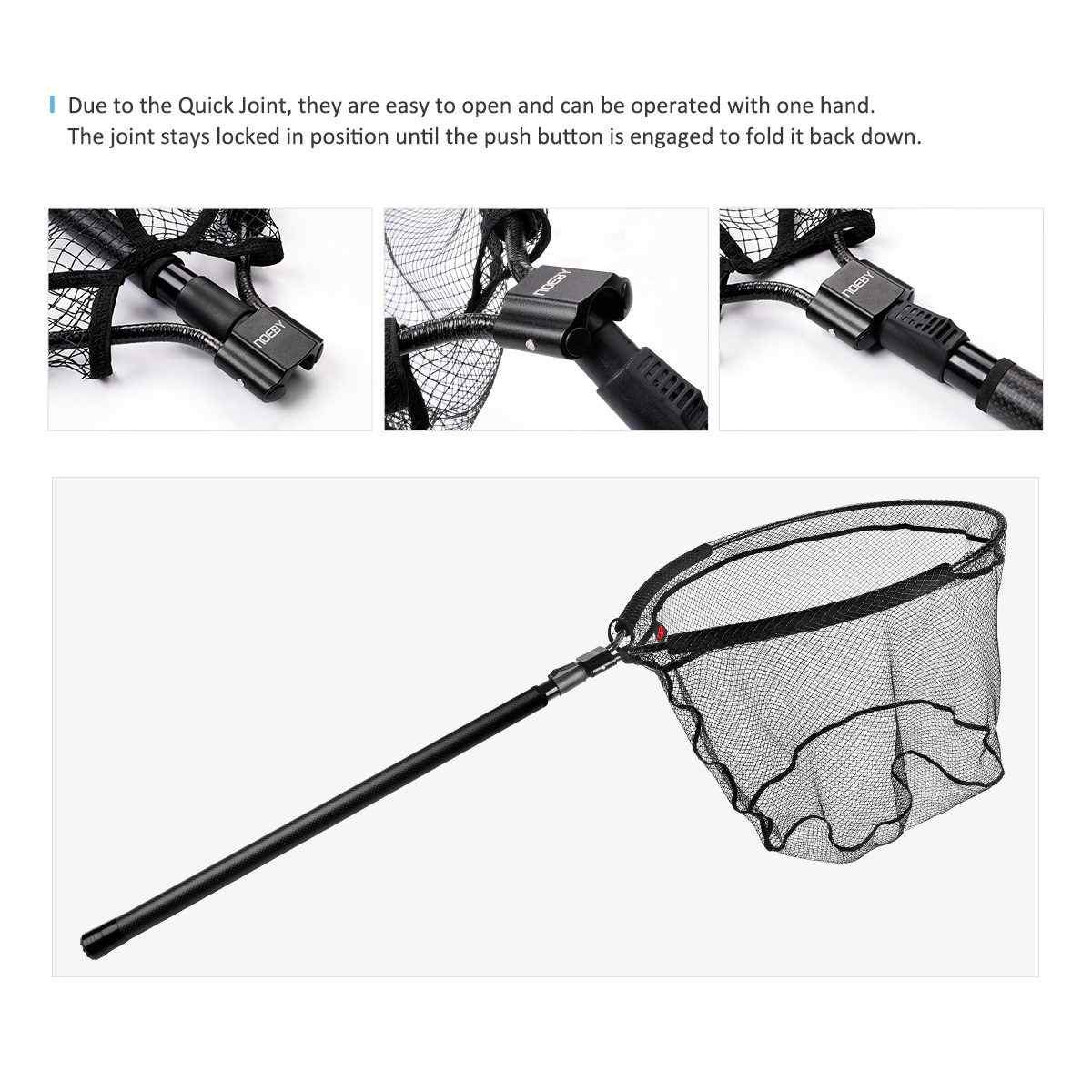 NOEBY Telescopic Landing Net F - Landing Net Telescopic 评论和价格