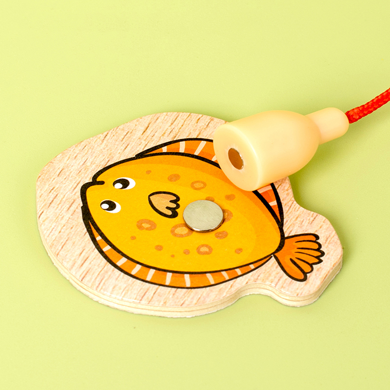 Fishing Toys Montessori Wooden - Fishing Equipment Kids 评论和价格