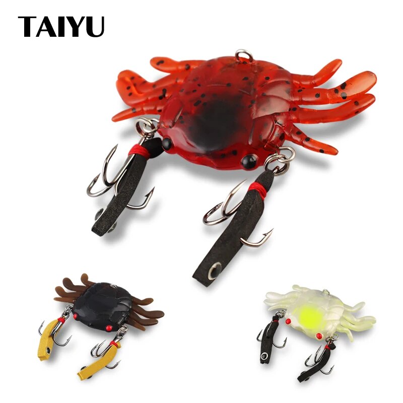 TAIYU Bionic Crab Fishing Lure - Jig Head Lure 评论和价格