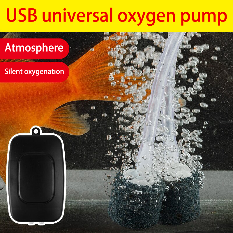 Mini Aquarium Air Pump Kit Oxy - Fishing Equipment Stores 评论和价格