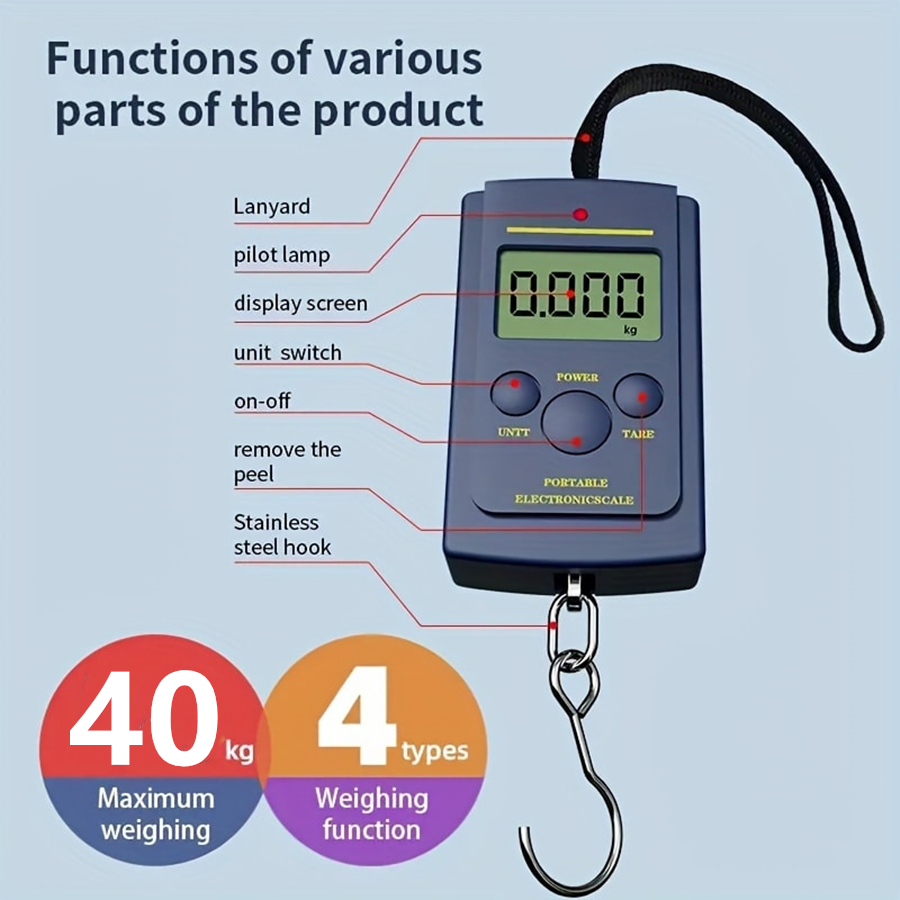 40kg Multifunctional Mini Elec - Fishing Equipment Stores 评论和价格
