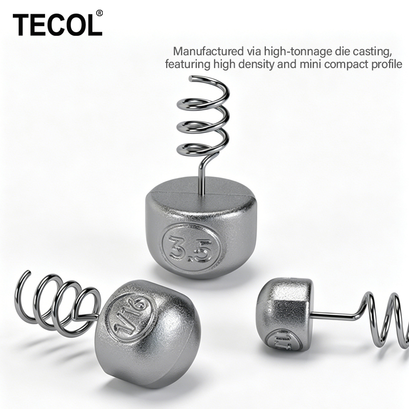 TECOL 1G 1.75G 2.7G 3.5G Spira - Fishing Equipment And Accessories 评论和价格