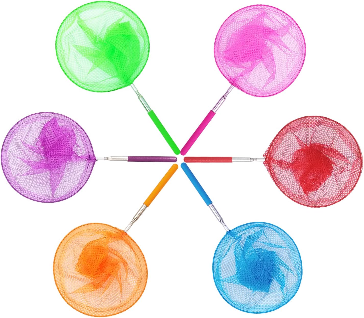 Mini Fishing Net Colorful Anti - Landing Net Telescopic 评论和价格