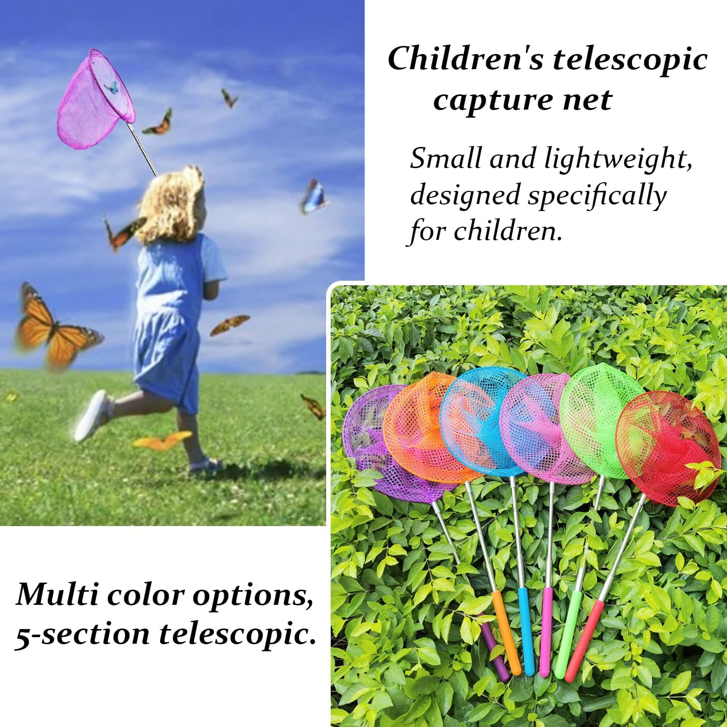Mini Fishing Net Colorful Anti - Landing Net Telescopic 评论和价格