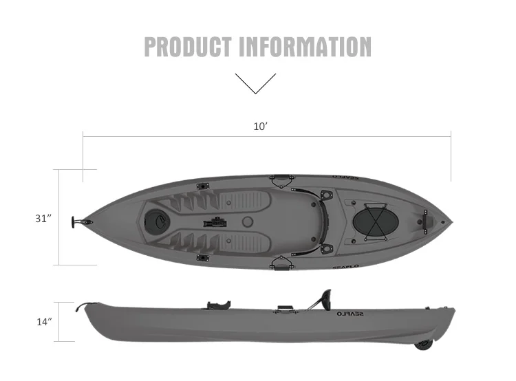 10ft 1 Person HDPE Plastic Boa - Fishing Equipment In 评论和价格