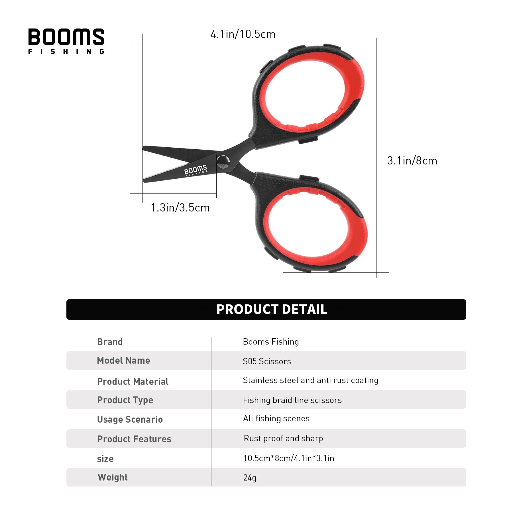 Booms Fishing S05 Braid Wire S - Braided Fishing Line 评论和价格
