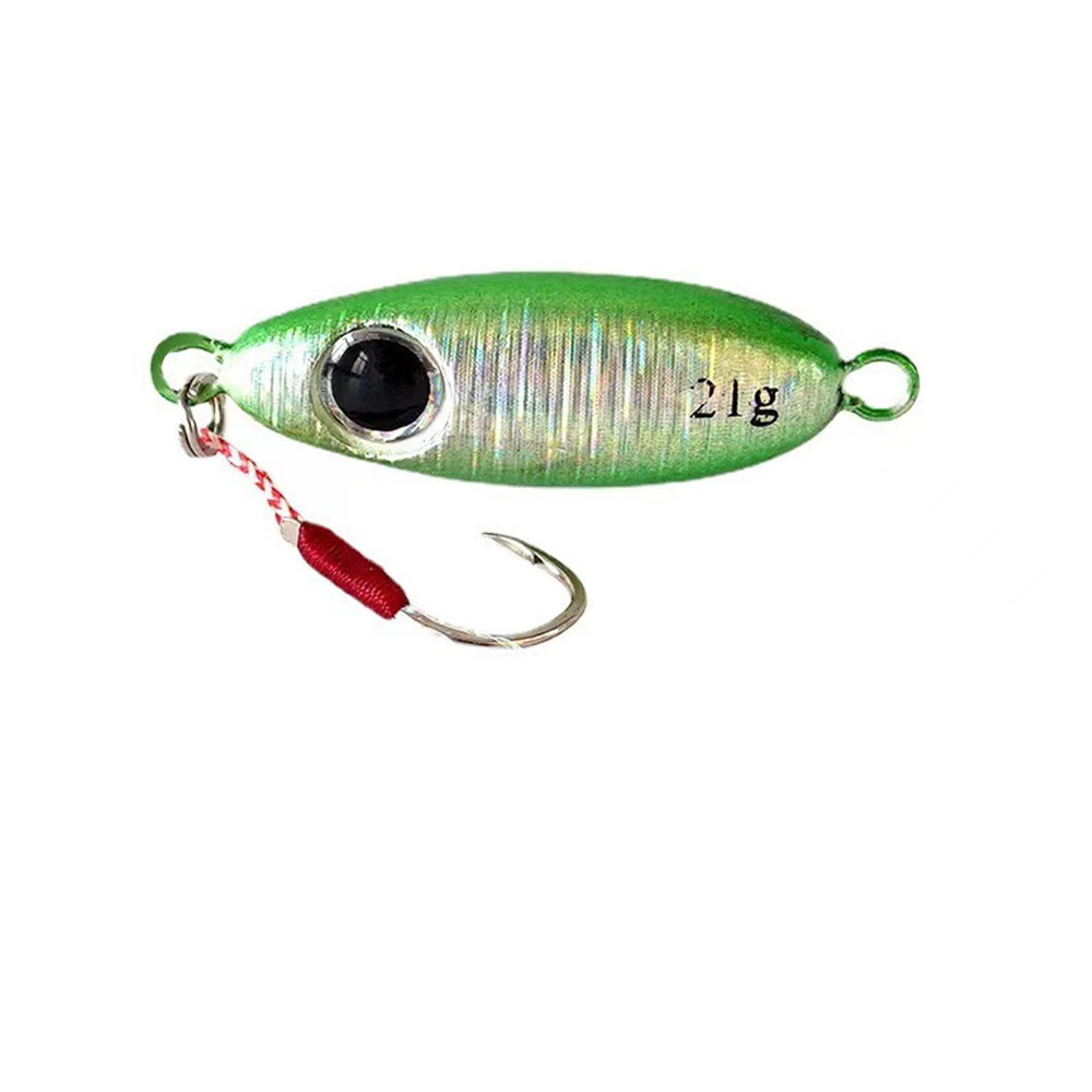 6pcs Micro Metal Jigging Fishi - Jig Head Lure 评论和价格