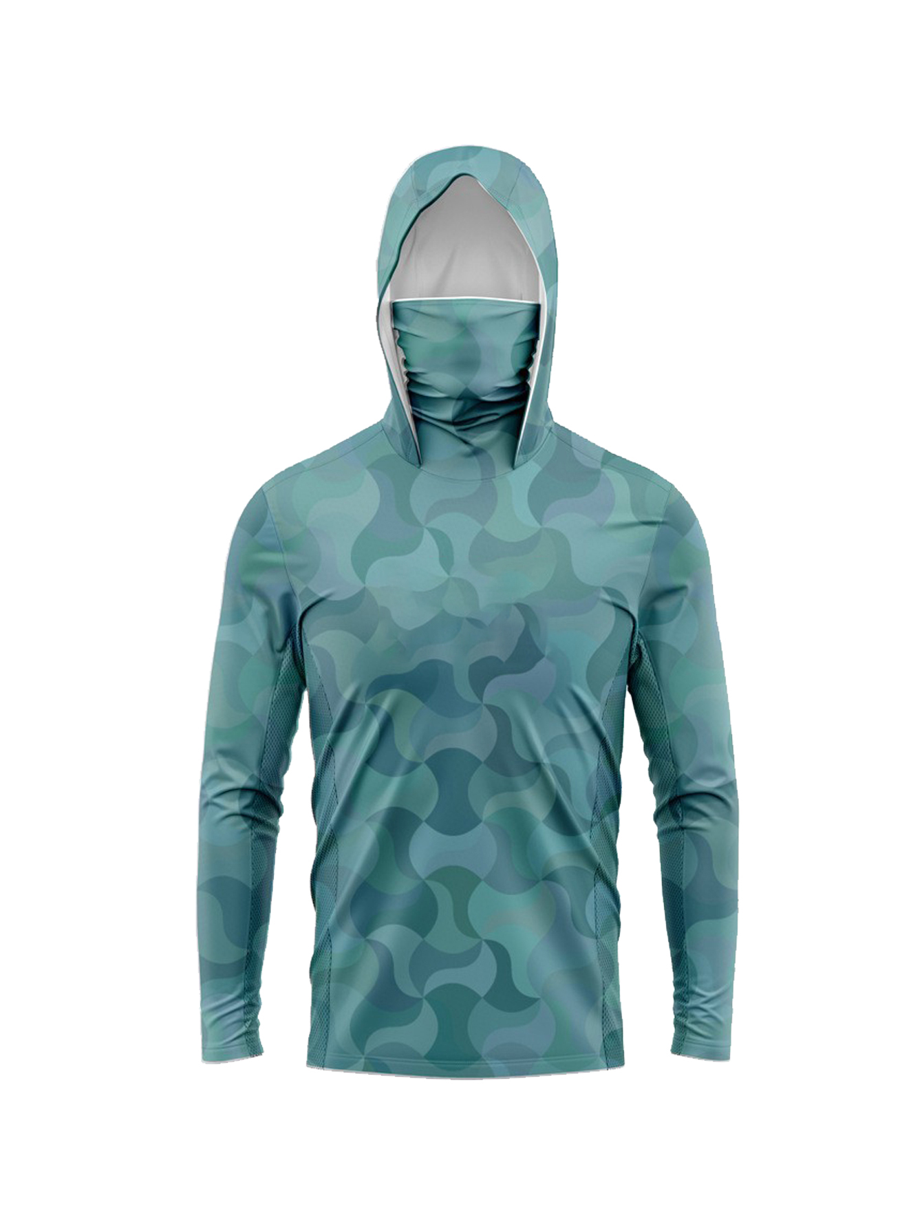 Dark Cyan Terrain Line Camo Me - Fishing Equipment In 评论和价格