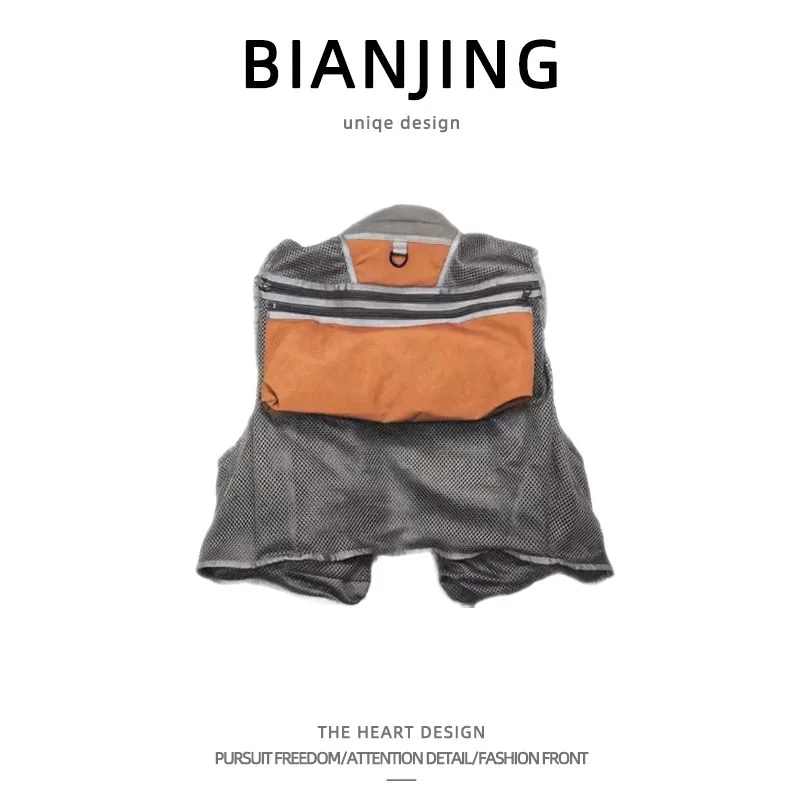 Retro American-style men's wor - Fishing Vest Jacket 评论和价格