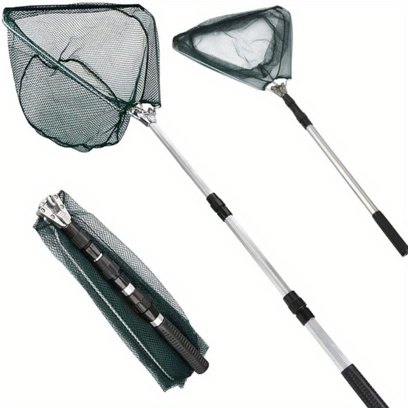 Foldable Triangle Fishing Land - Landing Net Telescopic 评论和价格