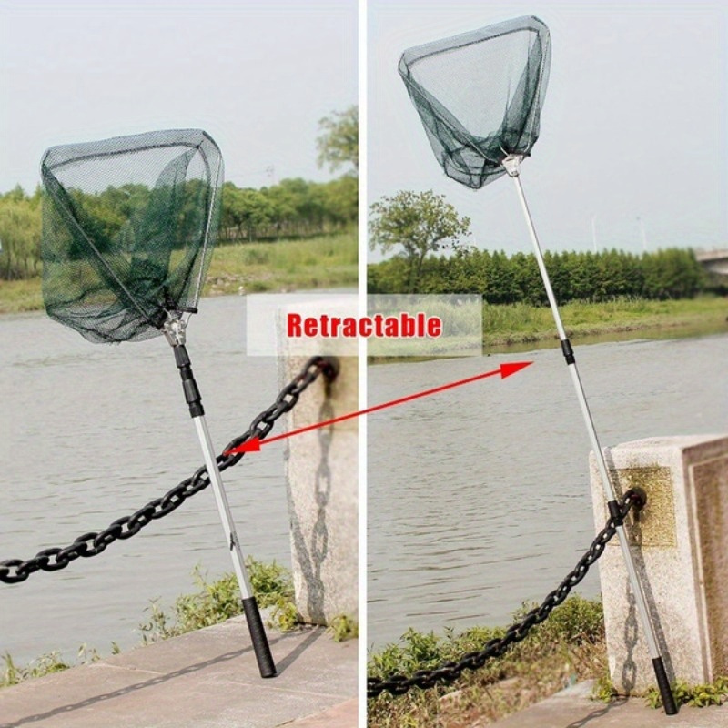 Foldable Triangle Fishing Land - Landing Net Telescopic 评论和价格