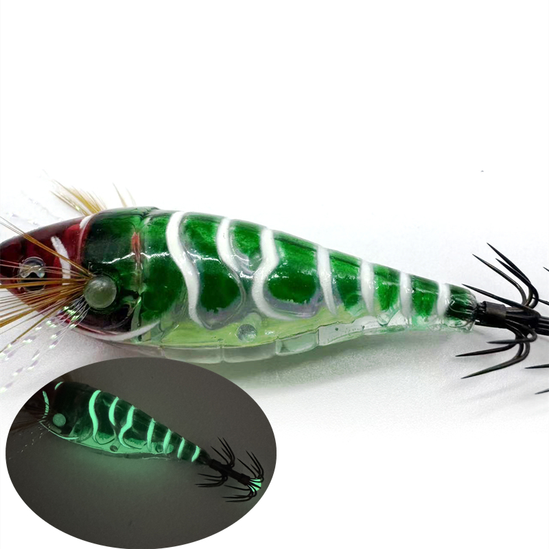 Luminous Wooden Shrimp Squid E - Fishing Equipment Japan 评论和价格