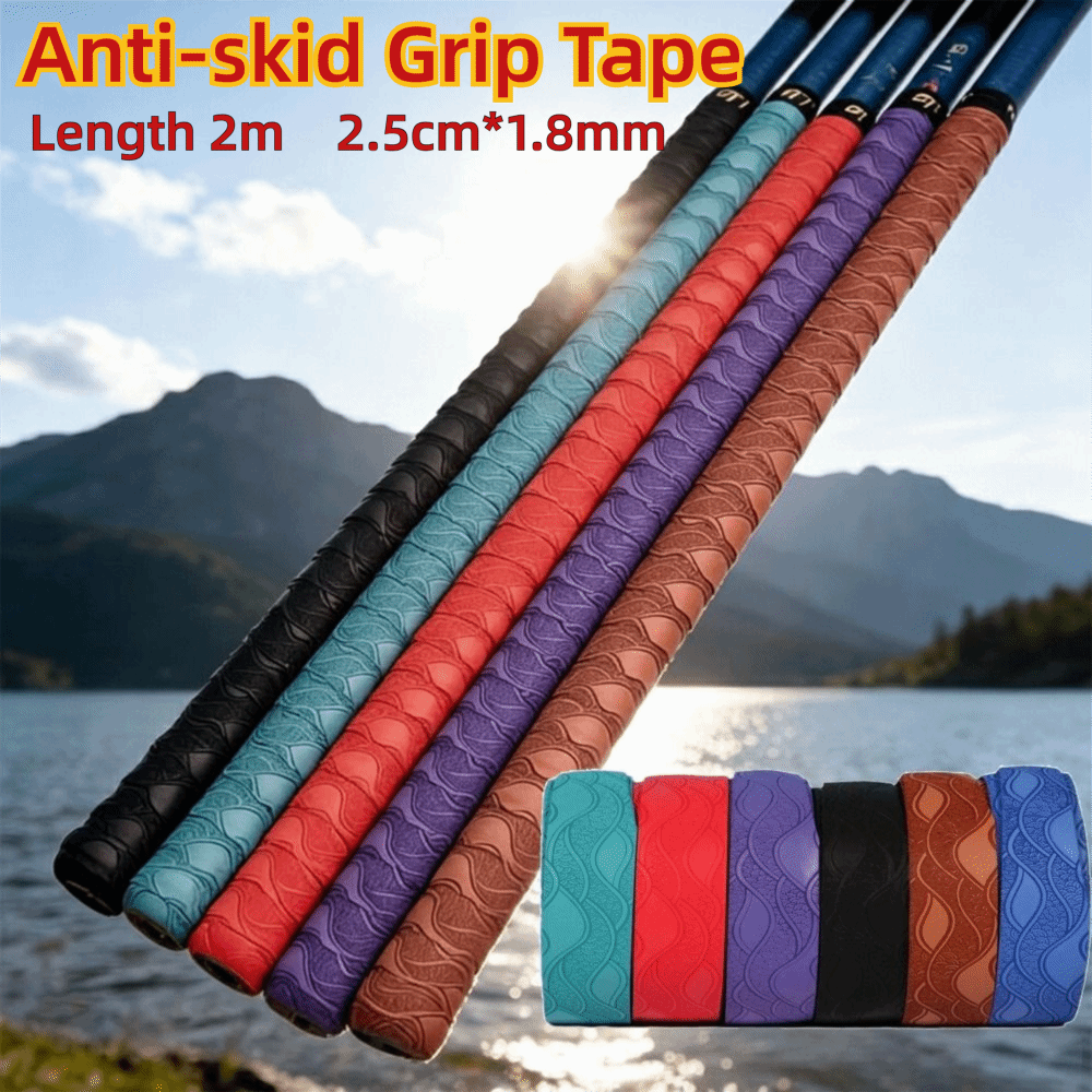 New 2M Racket Handle Wrap Swea - Fishing Rod Wrap Tape 评论和价格