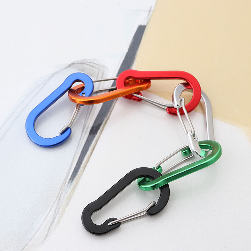 6pcs Carabiner Keychain Key Ch - Fishing Equipment And Accessories 评论和价格