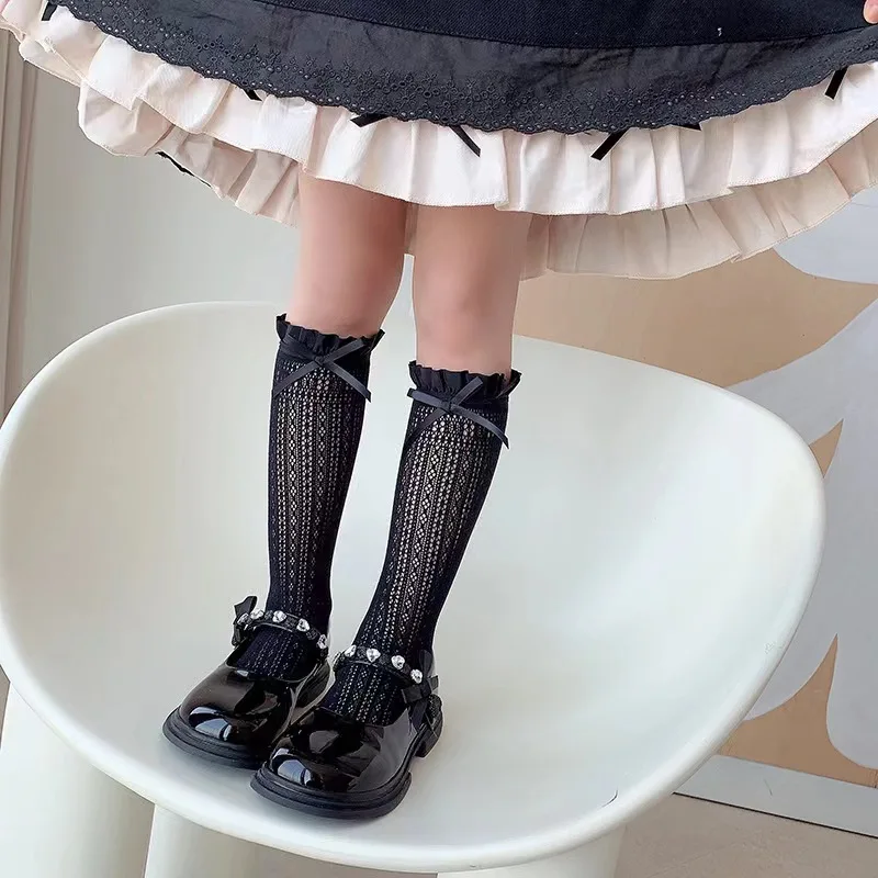 Girls Long Tube Lace Stockings - Fishing Equipment Kids 评论和价格
