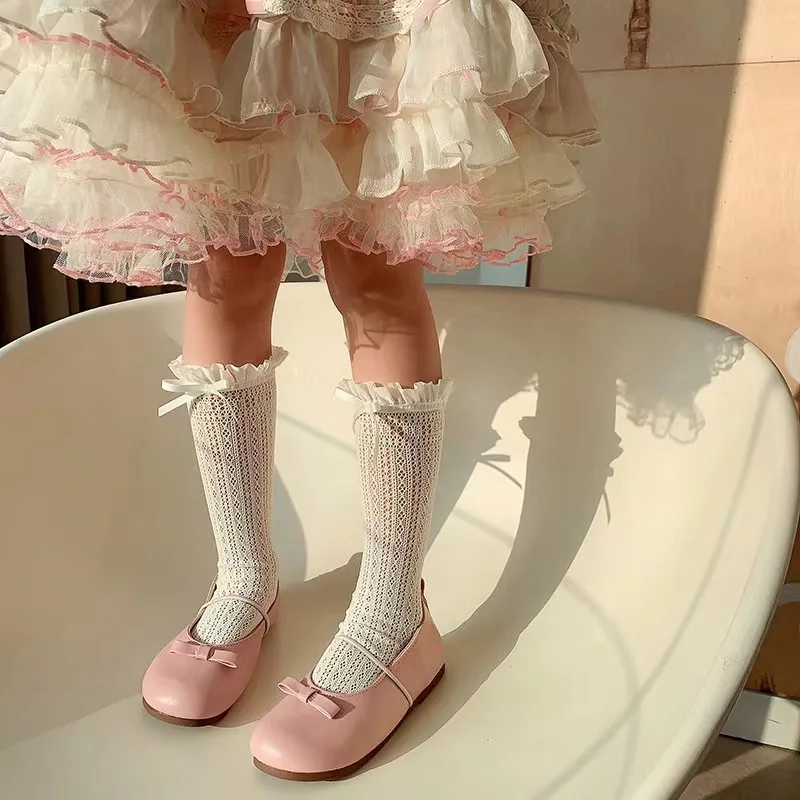 Girls Long Tube Lace Stockings - Fishing Equipment Kids 评论和价格