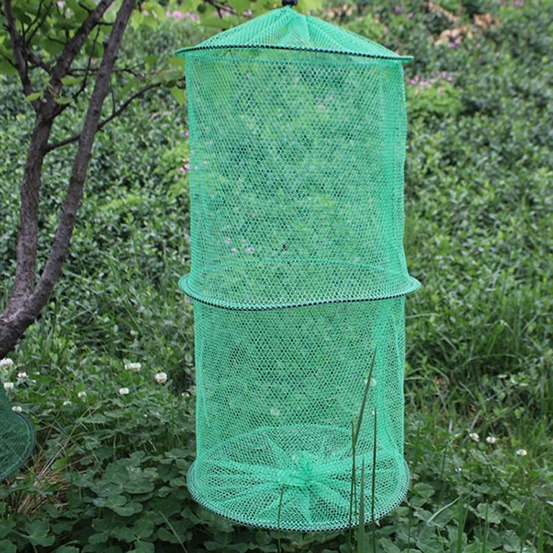 Folding Round Nylon Mesh Metal - Landing Net Telescopic 评论和价格