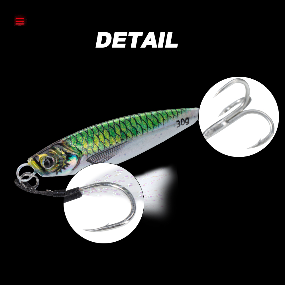 Hunthouse Metal Jig Fishing Lu - Jig Head Lure 评论和价格