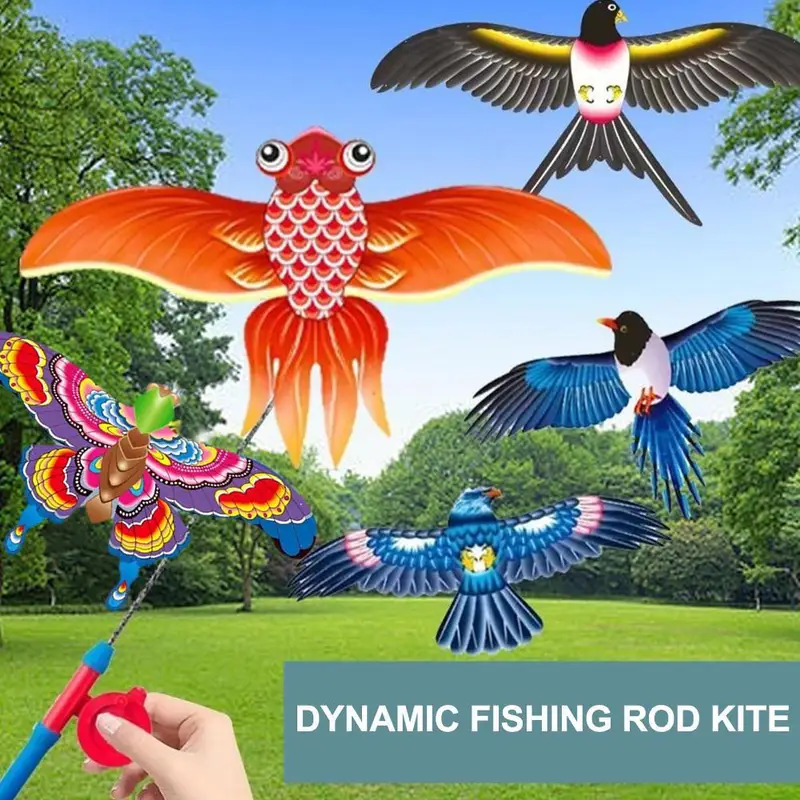 Children Kite Toy Cartoon Eagl - Fishing Equipment Kids 评论和价格