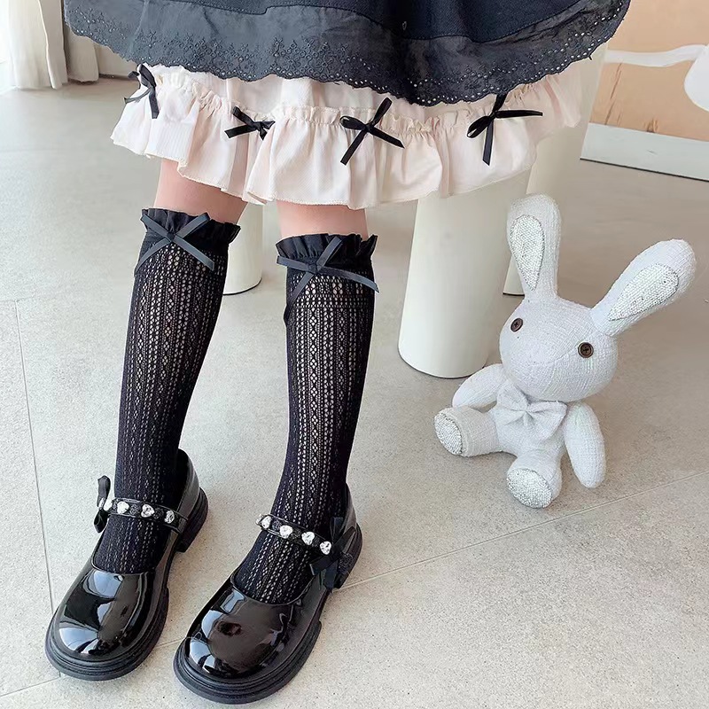 Girls Long Tube Lace Stockings - Fishing Equipment Kids 评论和价格