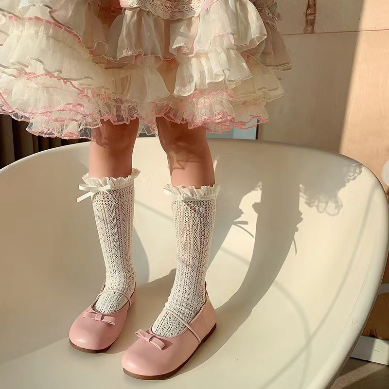Girls Long Tube Lace Stockings - Fishing Equipment Kids 评论和价格