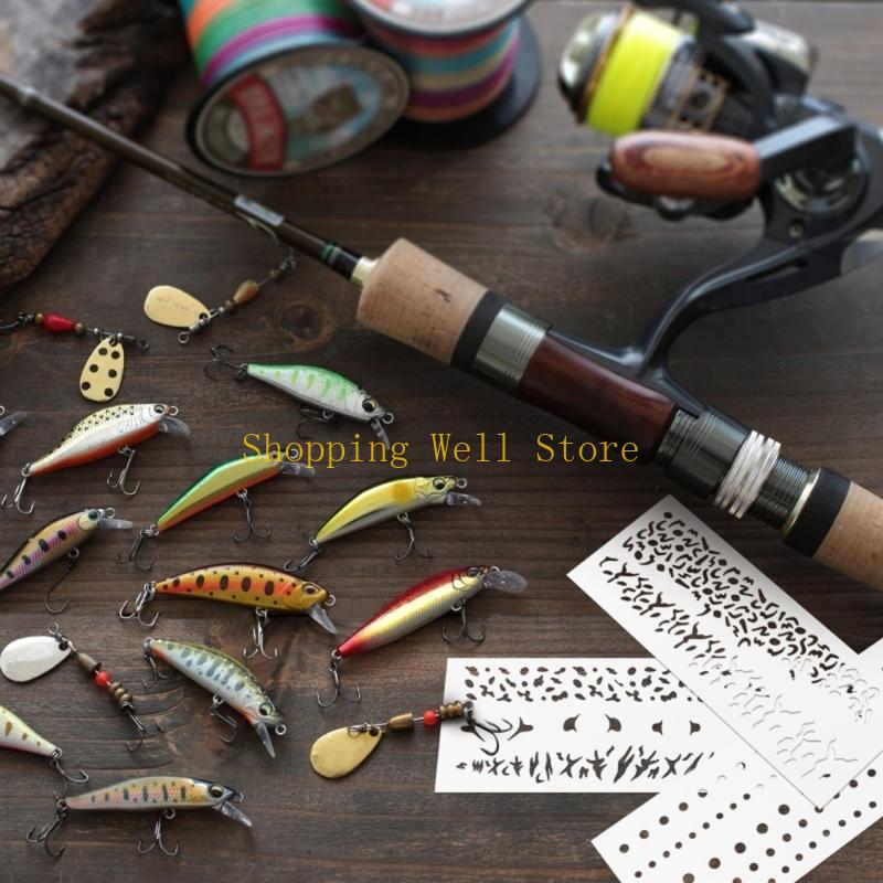 KX4B 6Pcs Hollowed Fishing Lur - Fishing Equipment And Accessories 评论和价格