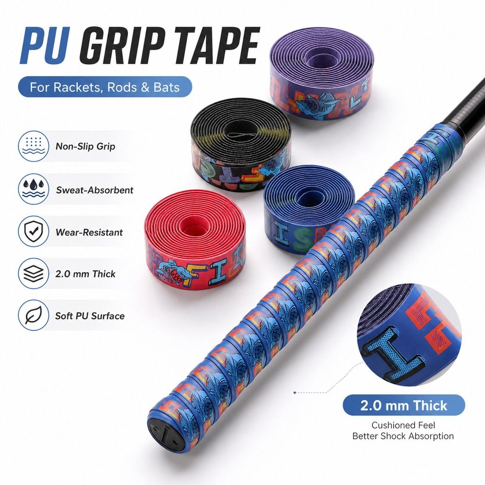 PU Badminton Racket Cushion Ov - Fishing Rod Wrap Tape 评论和价格