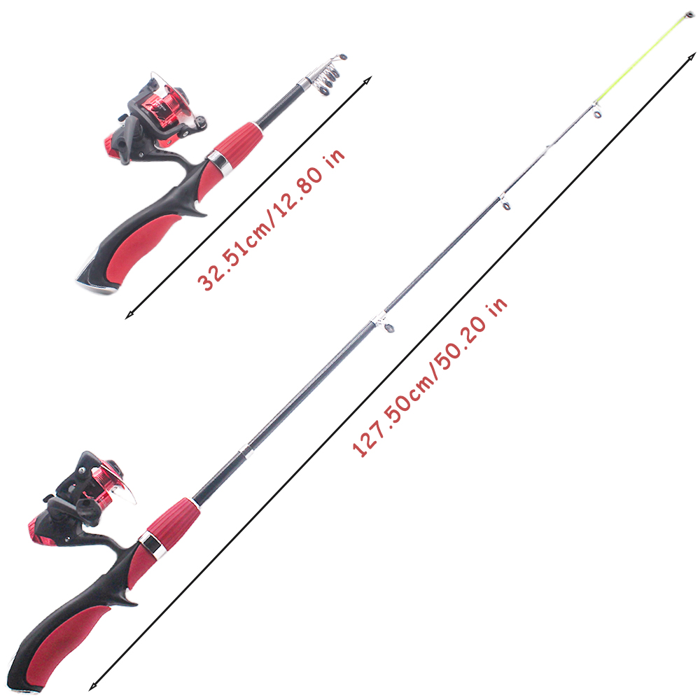 Kids Fishing Pole Set Fishing  - Fishing Equipment Kids 评论和价格